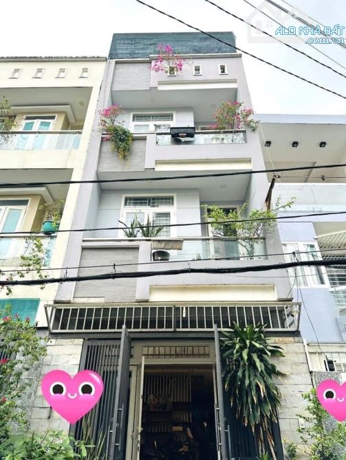 Nhà đẹp 44,3m2 /2 tỷ 45 Đinh Bộ Lĩnh P.26 Q.Bình Thạnh ,SHR,nhà 4 tầng