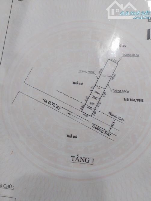 Dãy trọ 5p Tân Chánh Hiệp 36 , ngay công viên PM , Tô Ký , DT : 4x21 giá 5.98 tỷ