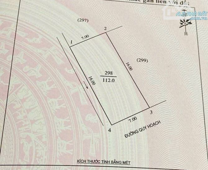 Bán 112m2 đất đẹp khu Quy Hoạch Đại Nghĩa - Đông Vĩnh