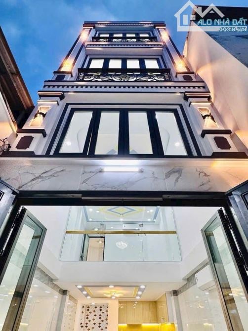 Ngay Chợ Bà Chiểu Bình Thạnh | 41m2 | 4 Tầng xây mới | 4 Phòng ngủ | 7.18🧄TL UO.NV.