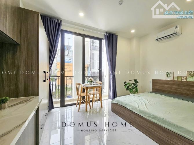Cho thuê căn hộ Studio Ban công thoáng Q4 gần cầu Ông Lãnh, cầu Calmette, cầu Kênh Tẻ