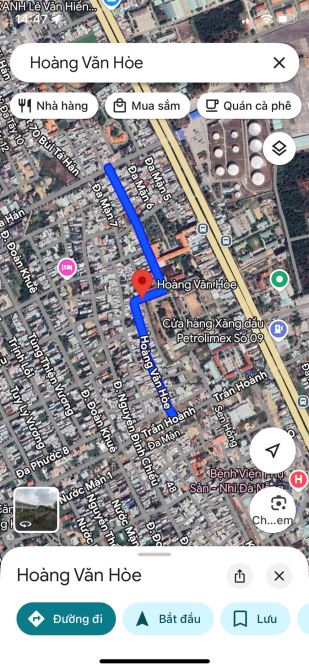 Bán lô đất MT Hoàng Văn Hoè _ Ngũ Hành Sơn _ 120m2 _ 10.2 tỷ.