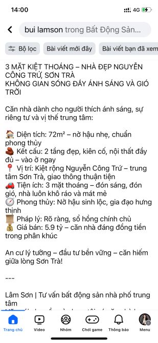 Bán nhà đẹp Đống Đa 3 tầng - P. Hải Châu- nhỉnh 5 tỷ- Trung tâm TP