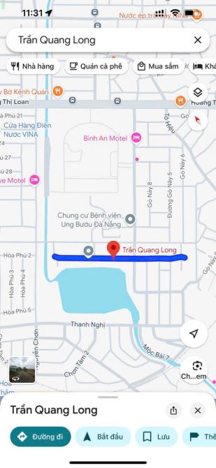 Bán đất tặng nhà – Đường 7m5 Trần Quang Long, Hòa Minh – Sát Hoàng Thị Loan