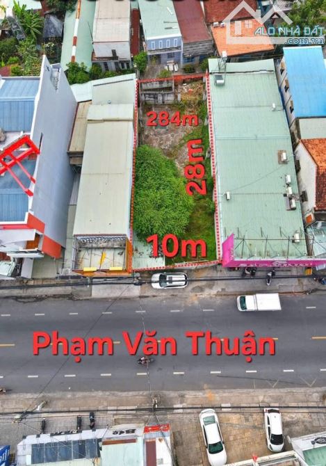 Bán đất mặt tiền đường Phạm Văn Thuận p. Thống Nhất
