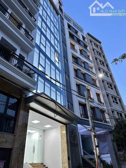 Bán tòa nhà 9 tầng 120m², MT 6m – Khu đấu giá Tân Triều, Thanh Trì | Giá 41 tỷ (TL)