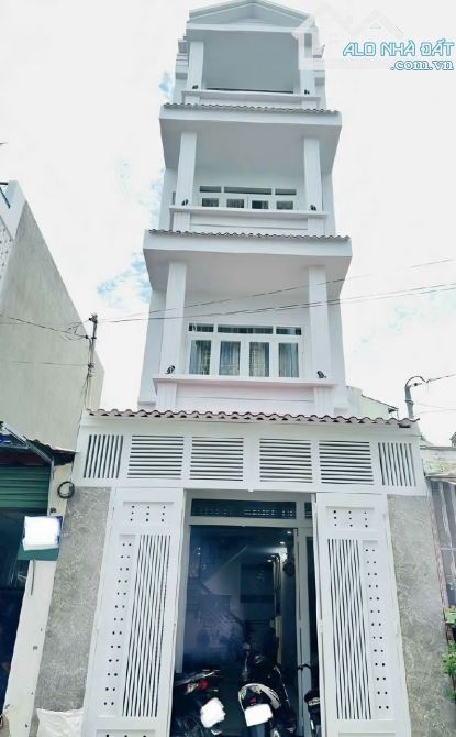 Bán Nhà Đường Ô Tô 8m, Nguyễn Hữu Tiến - P.Tây Thạnh, Tân Phú, 8.9Tỷ, 68m2(4x17), 4Tầng