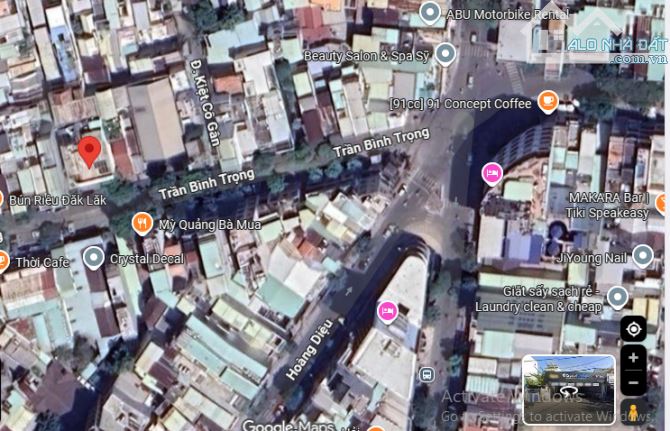 BÁN NHÀ MT 4,5 TRƯNG NỮ VƯƠNG NGAY NGÃ TƯ HOÀNG DIỆU
