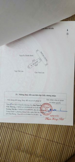 📣📣 Cần bán lô 81m ngang 4.5m  đường 4m ngay chợ Hải Thành 1, Dương Kinh, giá chie hơn 2