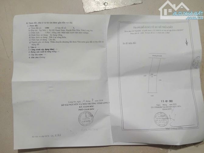 Bán NHÀ 1 LẦU 5x23 – Chợ MỸ HẠNH NAM, Đức Hòa - gần Cây Xăng PVOil, Ngã 3 Mỹ Hạnh - 11