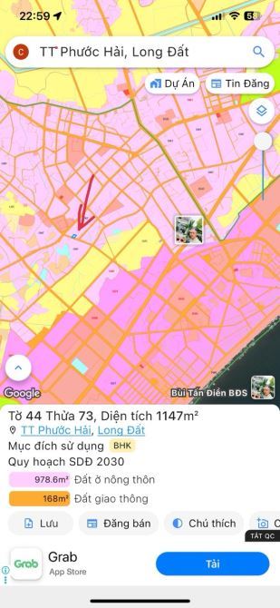 🏝 BÁN ĐẤT THỊ TRẤN PHƯỚC HẢI – CÁCH BIỂN CHỈ 2KM 🏖 - 1