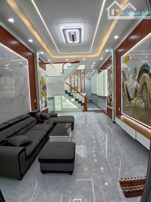 🕌 NHÀ MỚI ĐẸP 5.76 TỶ (TLCC) – HẺM VIP XE TẢI TRÁNH LÂM THỊ HỐ, Q12  📐 4x18m, 2 TẦNG, 2P - 1