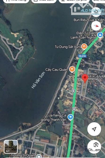 BÁN ĐẤT LÀN 2 ĐƯỜNG HỒ CHÍ MINH 90m. Có 2 mặt tiền. Gần HỒ VĂN SƠN. CHƯƠNG MỸ, HÀ NỘI - 1
