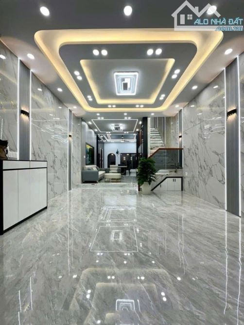 ⭐️ Nhà mới SHR 4 tầng HXT 96m2, Vuông – Thạnh Xuân 25 Quận 12 - 1