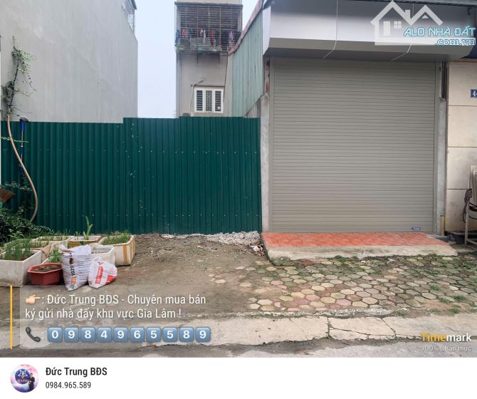 Chính chủ nhờ bán 34m đất Tái Định Cư, Trâu Quỳ, Gia Lâm, Hà Nội - 1