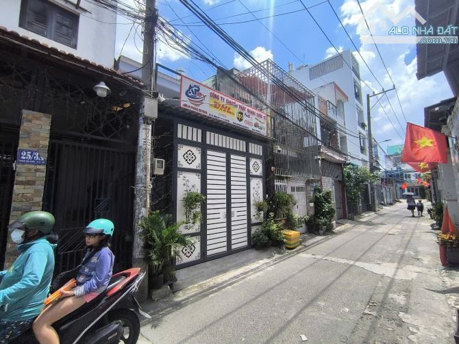 Bán Nhà Ngang 5m HXH 4m P.16. DT: 5x15 cn 72m2 DTSD 225M2, Nhà 1 Trệt 3 Lầu Gía 6.7TỶ TL - 1