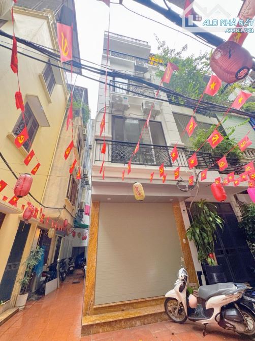 BÁN NHÀ NGUYÊN THÁI HỌC LÔ GÓC, 3 MẶT THOÁNG 6 TẦNG THANG MÁY PHÂN LÔ Ô TÔ 17 TỶ - 1