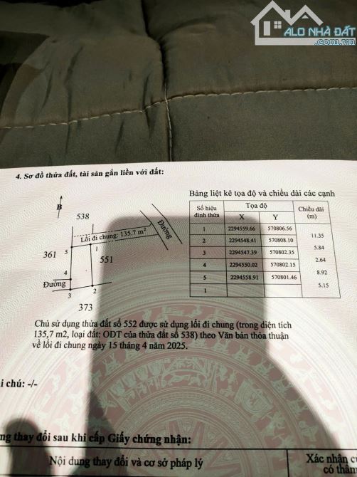 bán lô đất 3 mặt thoáng dt63m2, mt 5,14m nở hậu tại tt trần cao, phù cừ, hưng yên, sđcc. - 1