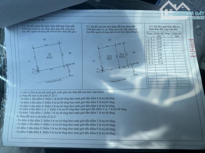 BÁN ĐẤT MẶT TIỀN KINH DOANH QUỐC LỘ 49 – NGANG KHỦNG 20M – GẦN FULL ĐẤT Ở - VIEW SÔNG - 1