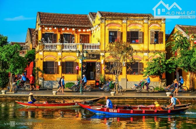 CỰC HIẾM NHÀ HÀNG VIEW SÔNG 400M2 GÓC 4 MẶT TIỀN ĐƯỜNG NGUYỄN PHÚC CHU - LÕI PHỐ CỔ HỘI AN - 1