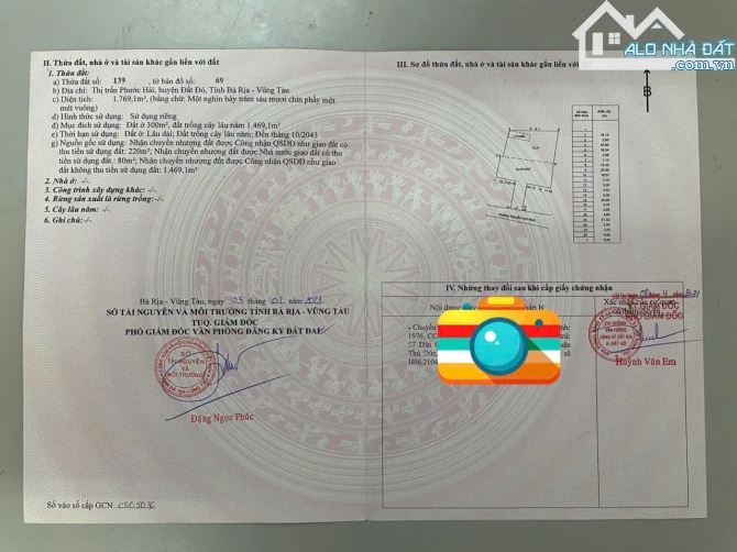 🌊 Bán Lô Đất Ven Biển Phước Hải - Mặt Tiền Nguyễn An Linh - 1.769m² 🌟 - 1