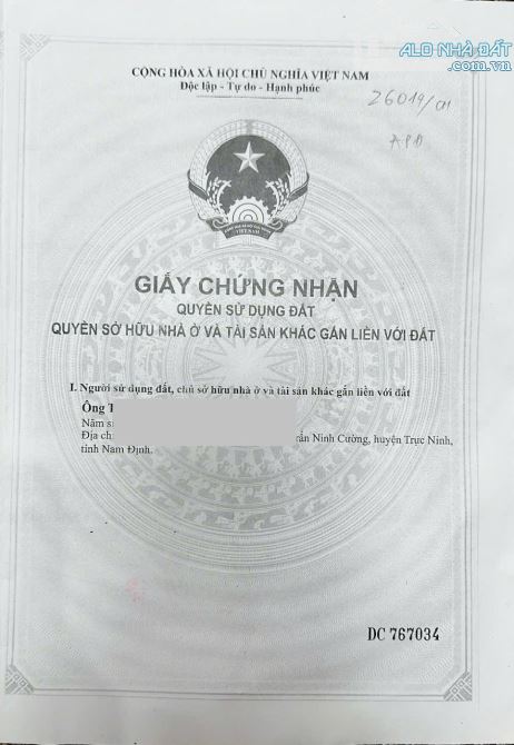 BÁN ĐẤT HXT PHƯỜNG AN PHÚ ĐÔNG,QUẬN 12 ,THÀNH PHỐ HỒ CHÍ MINH,DIỆN TÍCH 100M2 - 1