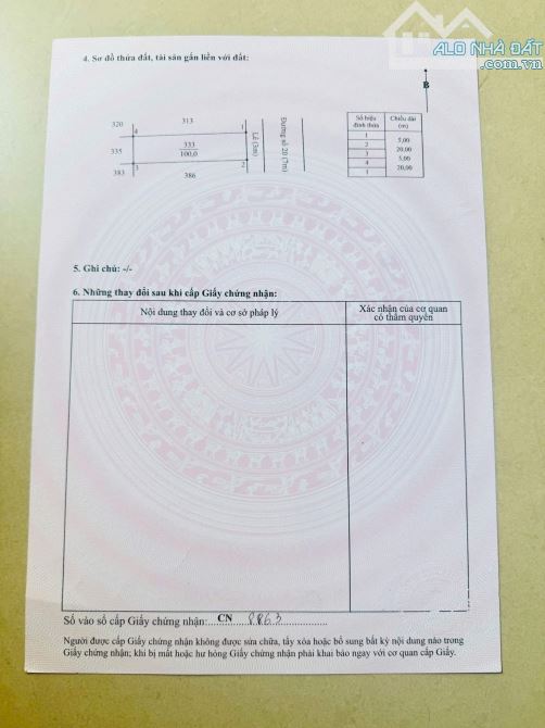 Bán Đất Khu Dân cư thái sơn Long hậu 100m2=5*20 giá : 2toi290 - 1