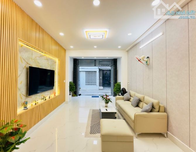 🏡 SIÊU PHẨM Hẻm thông XE HƠI NGAY trường VÕ TRƯỜNG TOẢN-4x13.5m-3 TẦNG-Hiệp Thành 45 Q12 - 1