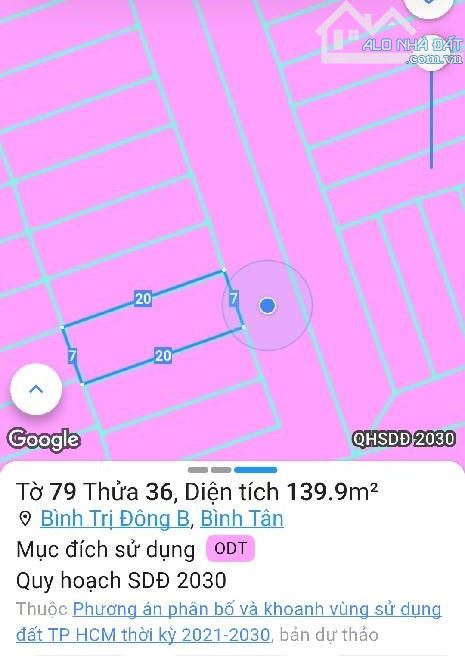 SIÊU PHẨM KHU TÊN LỬA – MẶT TIỀN 20M CÓ LỀ 3M – ĐẤT ĐẸP NGANG 7 DÀI 20 – KINH DOANH ĐỈNH – - 1