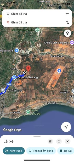Đất nền tại xã Hàm Đức , Hàm Thuận Bắc, Bình Thuận, diện tích 1000m² đất trồng cây. - 1
