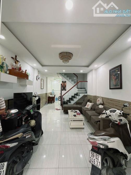 Bán Nhà Hẻm Ô Tô 4m, Lê Thúc Hoạch - P.Phú Thọ Hoà, Tân Phú, 6.65Tỷ, 46m2(4,2x11), 4Tầng - 1