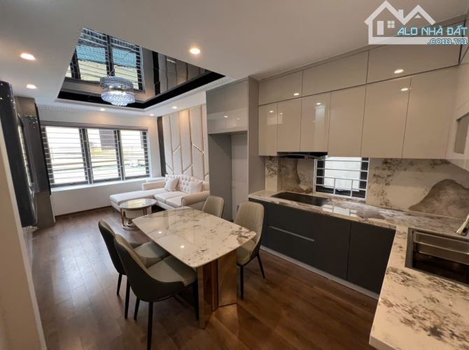 Căn góc phố Thạch Bàn. Mặt ngõ, Ô tải thông, kinh doanh. 51m*6tầng*thang máy*gara*full đồ. - 1