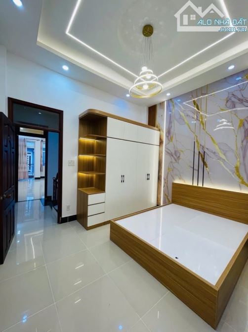 Bán nhà Nơ Trang Long Bình Thạnh, 70m2 4 tầng, 4PN, Nở hậu, Nhỉnh 6Tỷ TL - 1