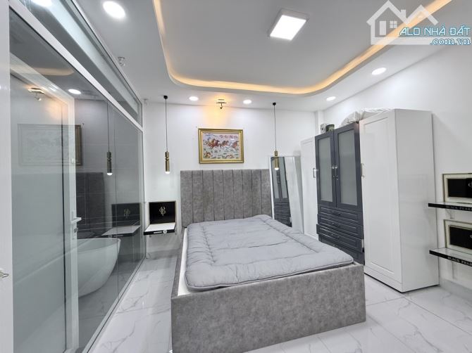 HẺM 1 TRỤC SÁT MẶT TIỀN - ĐANG CHO THUÊ SPA 18TR - NHÀ 80M2 x 4 TẦNG MỚI ĐẸP CHỈ 9.9 TY - 14