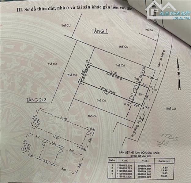NHÀ 4 TẦNG MỚI ĐẸP – HXH - FULL NỘI THẤT CAO CẤP – ĐS 44, P14, GÒ VẤP – 52M² – CHỈ 6.8 TỶ - 17