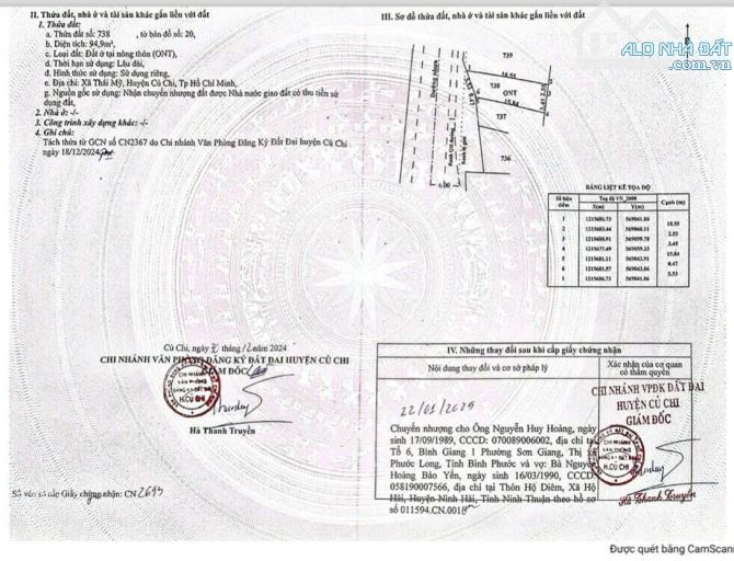 chủ gửi cần bán gấp đất xã Thái Mỹ Củ Chi 1 xẹt tỉnh lộ 7 - 2