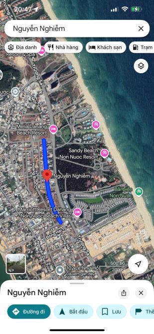 Bán đất mặt tiền đường Nguyễn Nghiễm 96m ngang 5,7m sát biển Non Nước giá chỉ 5,4 tỷ - 2