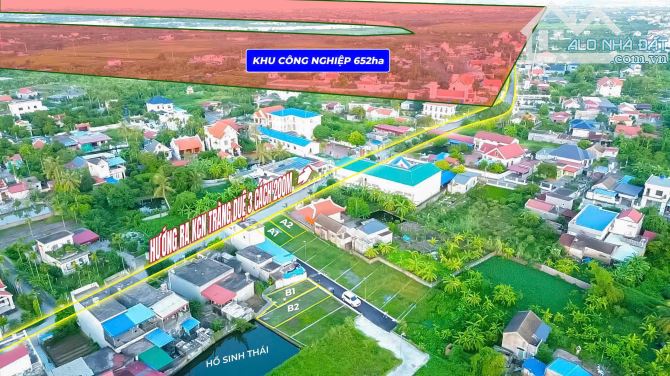 ĐẤT NỀN HẢI PHÒNG NẰM TRONG KCN , HÀNH CHÍNH, TRƯỜNG HỌC , CHỢ DÂN SINH GIÁ ĐẦU TƯ SINH. - 2