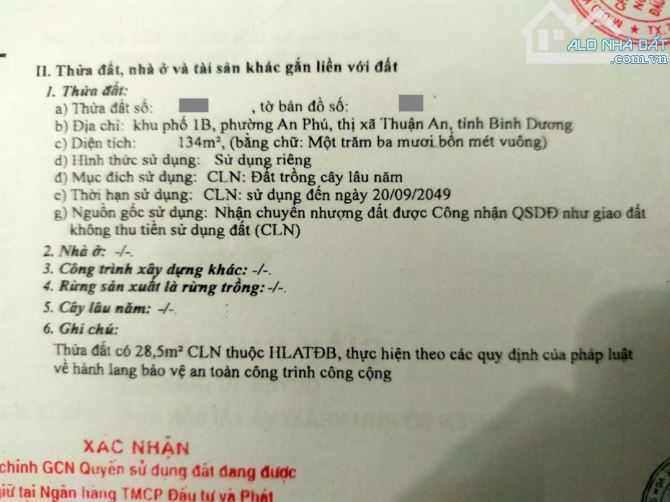 Bán nhà 1T1L 5x27m, mặt tiền An Phú 20 p.An Phú gần chợ Phú An - 2