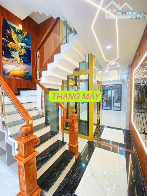 SIÊU PHẨM MẶT TIỀN KHU GÒ XOÀI CÓ THANG MÁY - FULL NỘI THẤT - 5 TẦNG MỚI ĐẸP NHỈNH 8 TỶ - 2