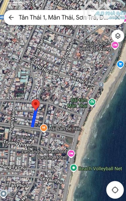 GẦN BIỂN! BÁN ĐẤT 95M2  - 11,59 TỶ - MT TÂN THÁI 1 - Q. SƠN TRÀ - 2