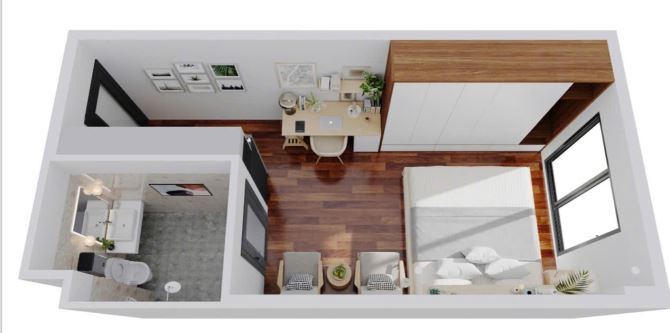 Bán tòa CCMN phố Mễ Trì, Mỹ Đình, NTL. 60m, 7T, 18P. Giá ĐT - 2