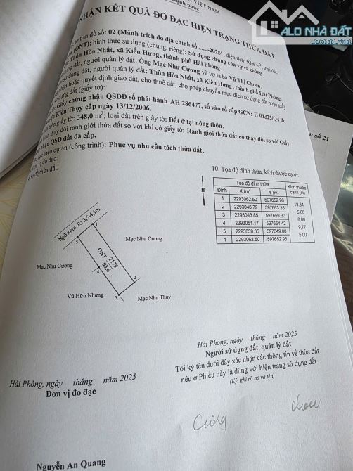 93,6m2 đất xã Kiến Hưng, Kiến Thụy gần khu công nghiệp, cảng - 2