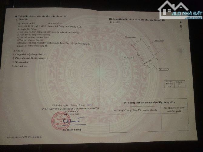 Lô góc 43,5 m2 ngang 4,8m tại Trà Khê,Anh Dũng ngay sát trường học nơi dân cư đông đúc - 2