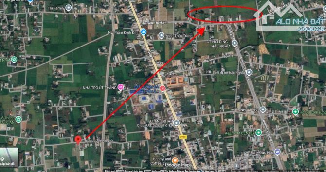 lô đất cách Vin Hậu Nghĩa 2km, 10x28, giá cực tốt, full thổ . SS giao dịch. - 2
