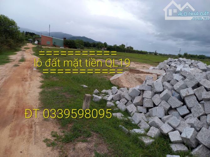 Bán đất mặt tiền QL19B đối diện cụm CN Cát Nhơn, Phù cát, Bình Định nay Gia Lai - 2