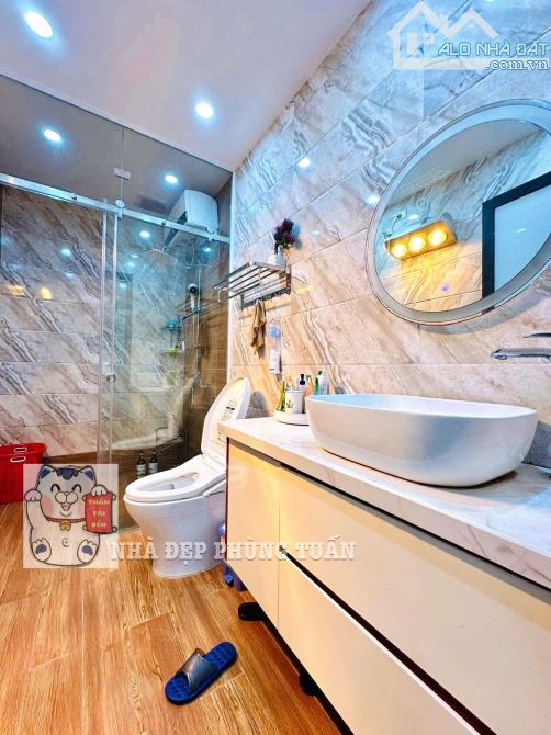 Căn liền kề Hoàng Huy Riverside, 90m2 x 4 tầng + 1 tum đã hoàn thiện có thang máy - 2