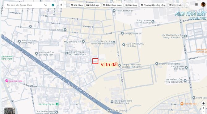 Bán đất 5.8x15m, hẻm đường số 2 p.Tân Đông Hiệp gần trường cấp 1,2,3 - 3