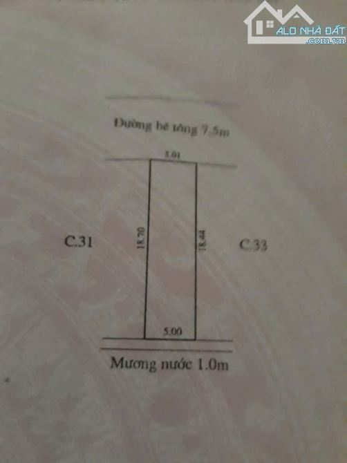 Bán 93m2 đất mặt tiền đường 7,5m Hương Long - Kim Long, Huế. - 3