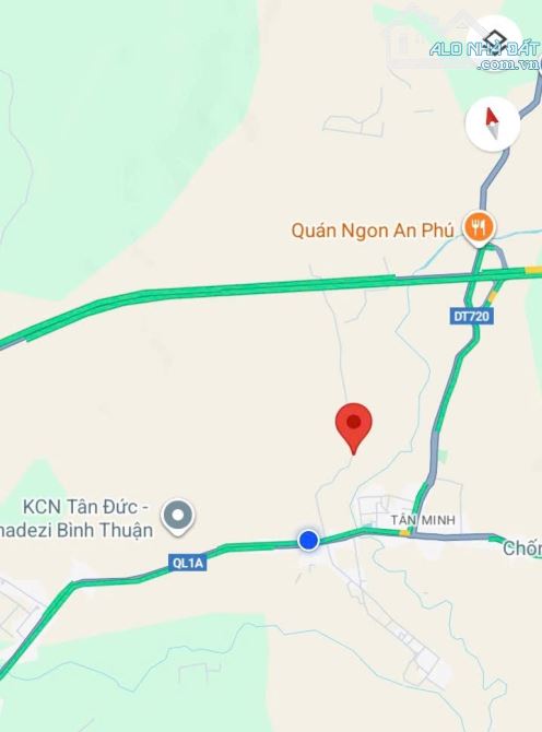 6x46 hai mặt tiền đường nhựa, cách chợ trường học 850m, cách đường nối KCN Tân Đức 550m - 3